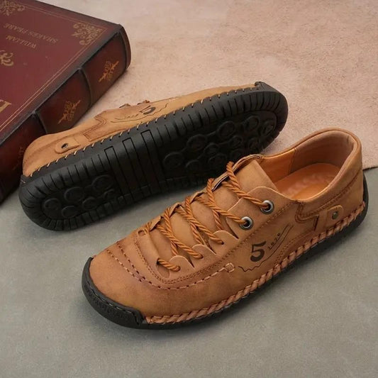 BERN FIVESTORECITY Men’s Casual Leather Tan Shoes Lightweight Legacy. Timeless Since 1978.