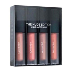 BERN Nude Red Edition – Liquid Lipstick Set (4 Shades | 16ml)