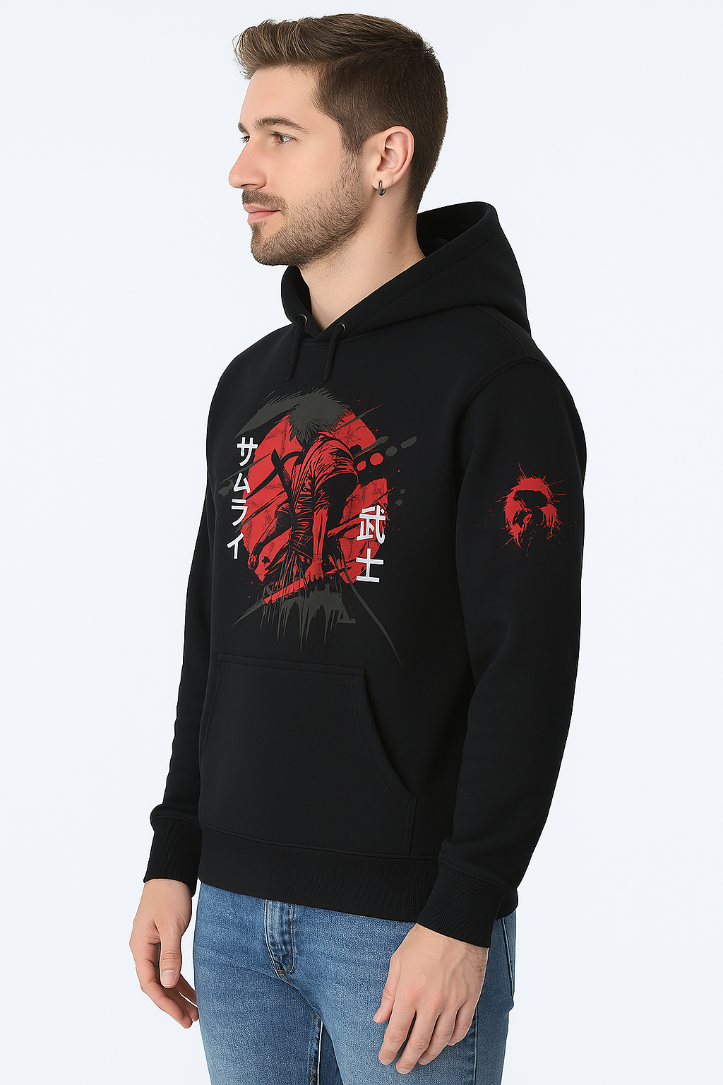 BERN "Kurai Katana" 暗い刀 Unisex Hoodies